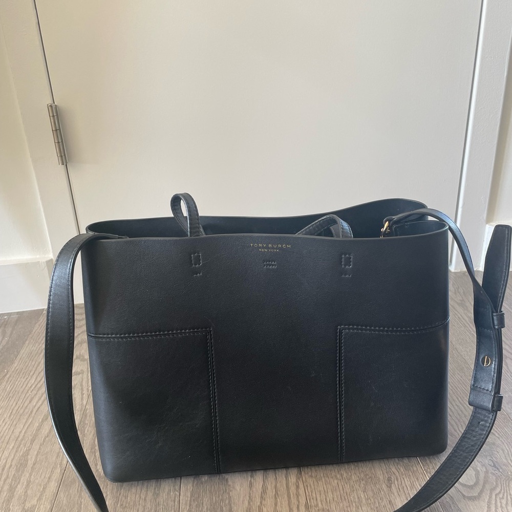 Tory Burch black leather bag